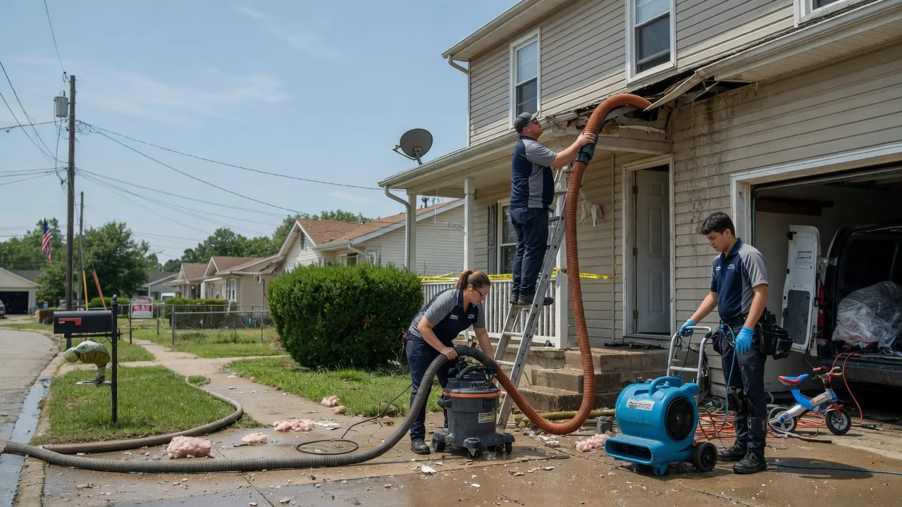 Water Damage Restoration in Toccopola, MS near me